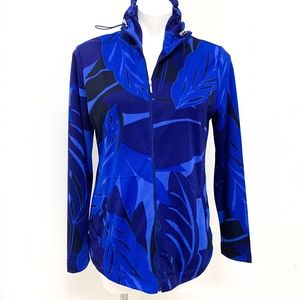 WEEKENDS by CHICOS LIGHTWEIGHT ZIPPERED JACKET